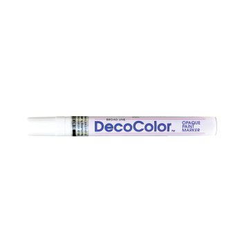 ماژیک متال سفید ماروی یوشیدا مدل DECOCOLOR