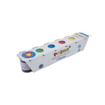 رنگ انگشتی 6 رنگ پریمو مدل Primo Finger Paint | 225TD6E