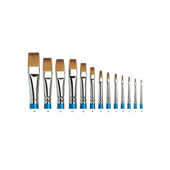 قلم مو سرتخت وینزور مدل Winsor & Newton Flat Brush | 555