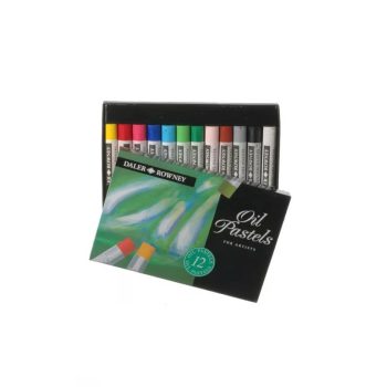 پاستل روغنی 12 رنگ دالر رونی مدل آرتیست | Daler Rowney artist Oil Pastel Set