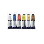 گواش 6 رنگ 15 میل دالر رونی مدل |Daler Rowney Aquafine Gouache