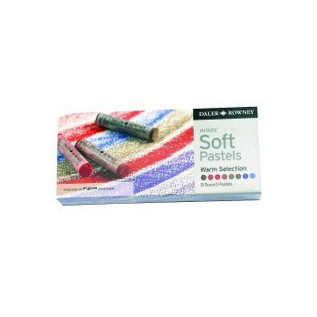 گچ پاستل 8 رنگ آرتیست دالر رونی| Daler Rowney Artists Soft Pastel