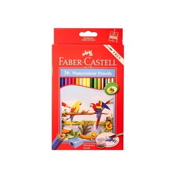 مداد آبرنگی 36 رنگ فابرکاستل مدل کلاسیک| Faber-Castell Watercolor Pencil